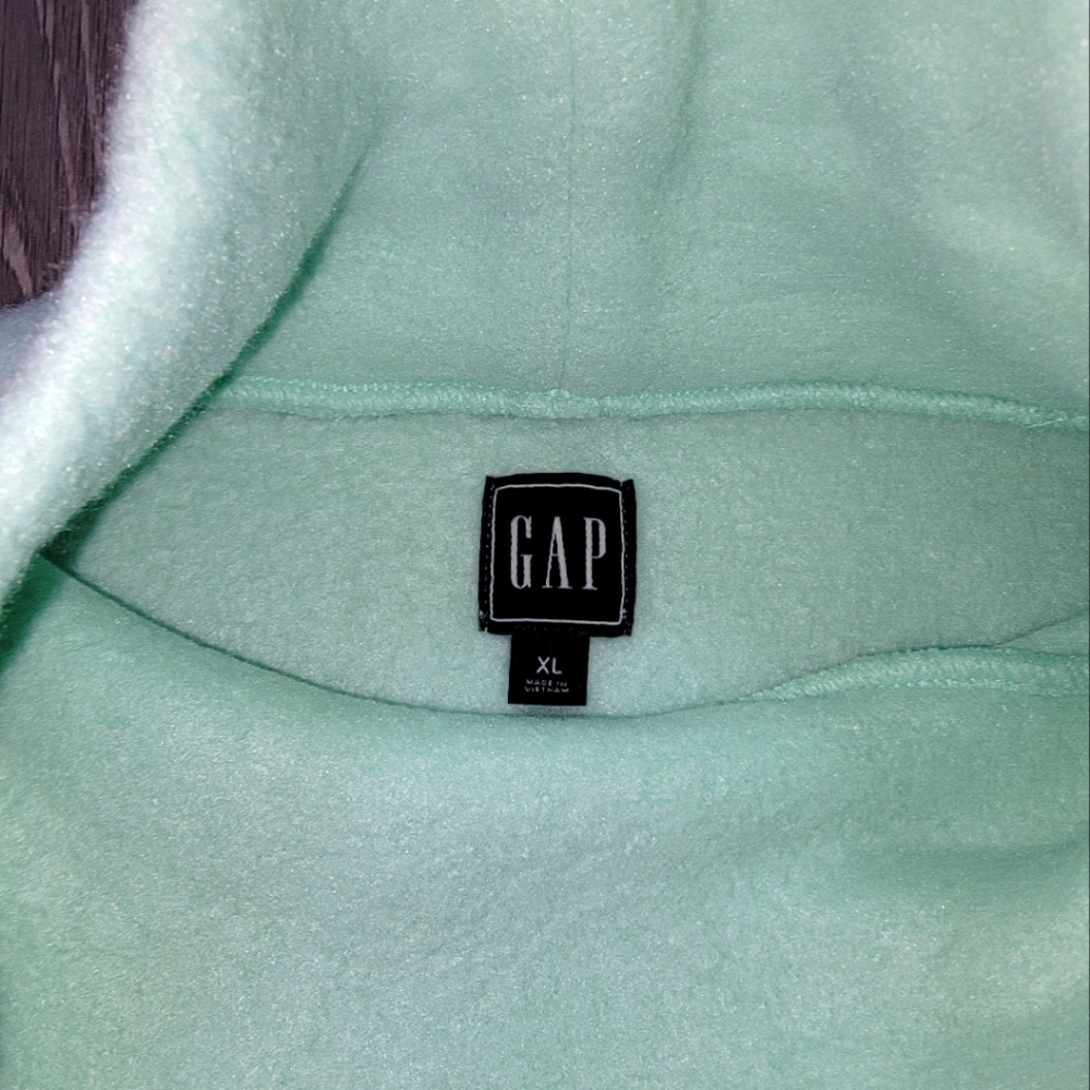 BRAND NEW GAP Turtleneck Sweater In Mint Green Women's Size XL - Picture 3 of 4